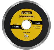 DDU115H – DISCO DIAMANTE 115MM LISO-HÚMEDO